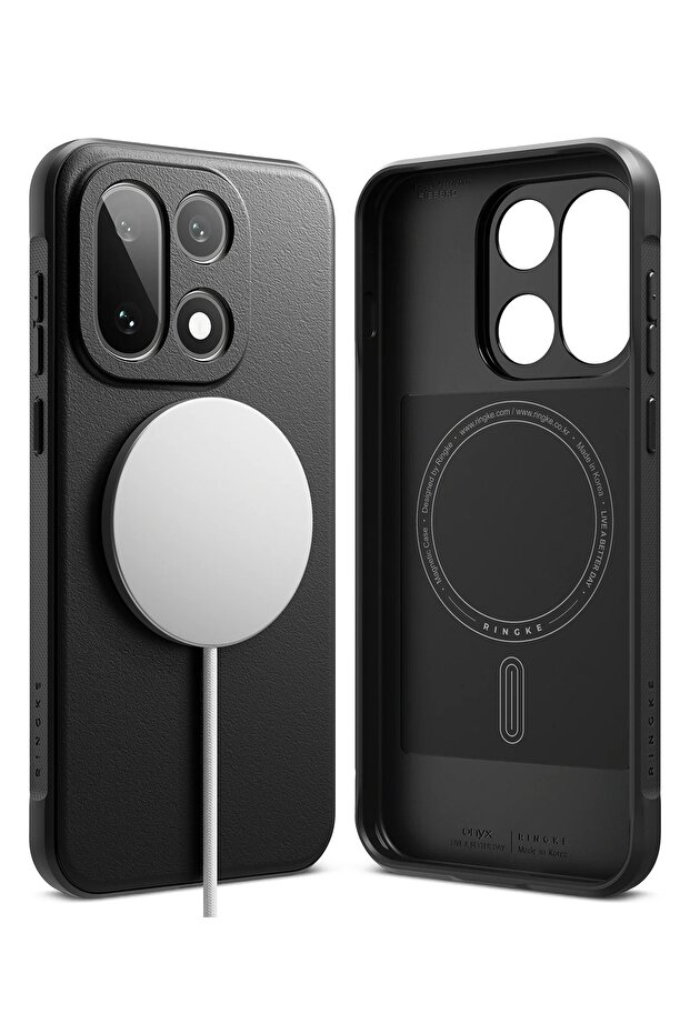 OnePlus 15 Case Cover|Onyx Magnetic Series |Black