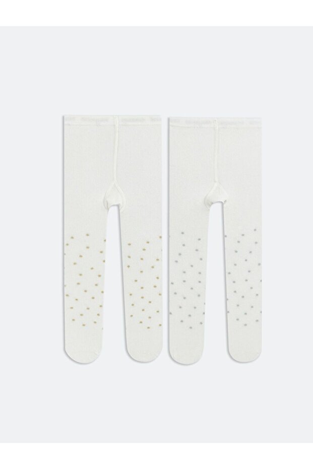 Polka Dot Baby Girl Pantyhose 2-Pack