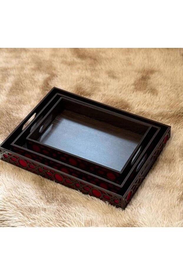 صواني خشب كلاسيك Classic Wooden Trays