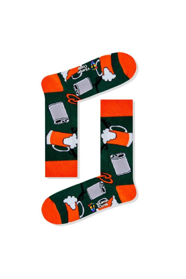 Beer Colored Socks - 1