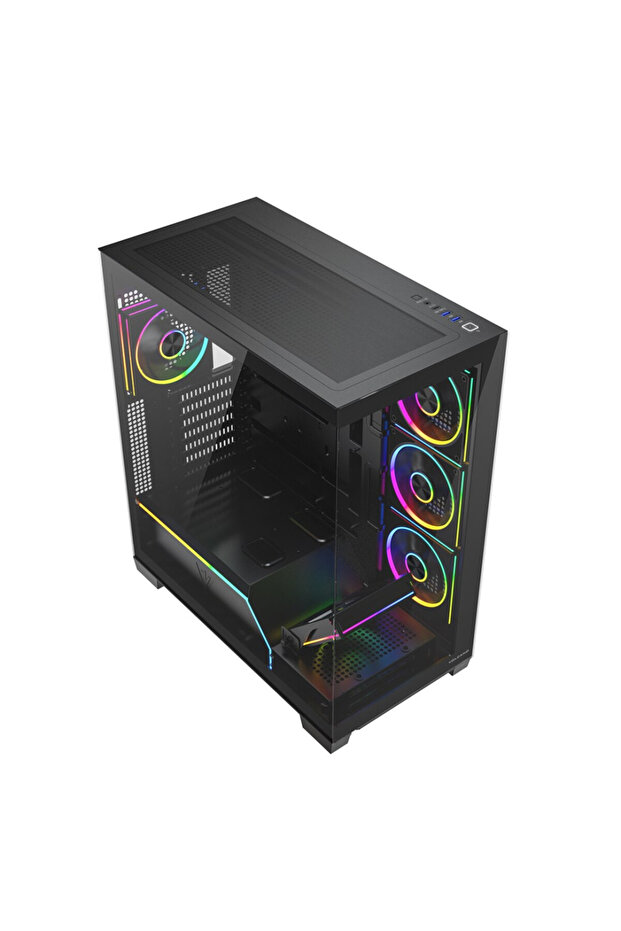 MODECOM VOLCANO STELLAR PLUS ARGB MIDI 5F NEGRU - 9