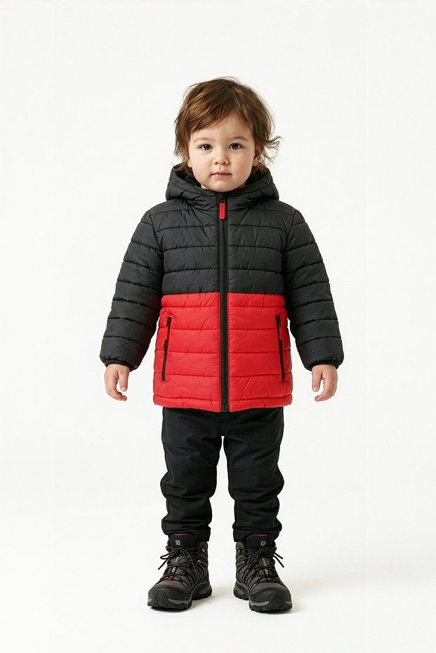 Boys-Girls Baby and Child Inflatable Coat Water and Wind Resistant Fur Lined Winter (2-5 Years)