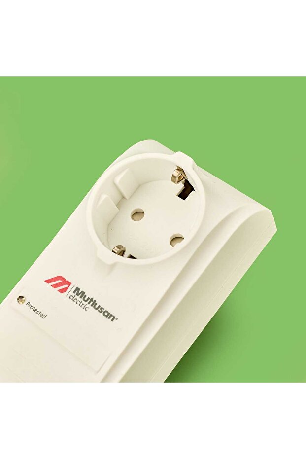 مقبس حماية من التيار المفرط - أبيض - 3