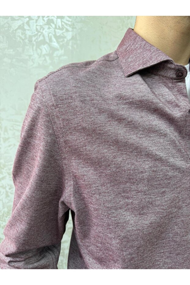 Erkek Klasik Gömlek - 4