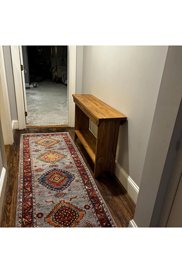 Natural Grain Handmade Console - 4