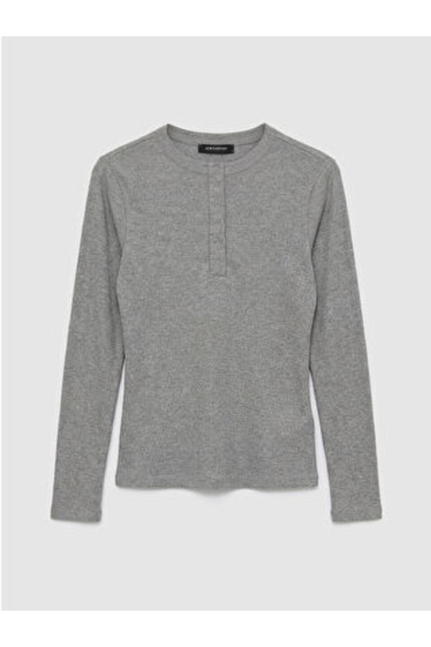 Artı-Store Women's Long-Sleeved Bodysuit with Cycling Collar, Made of Ribbed Knit Fabrics