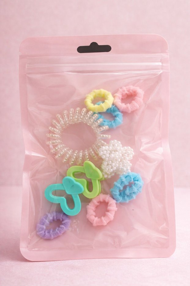 Baby Girl Cute Buckle Set 10 Pieces
