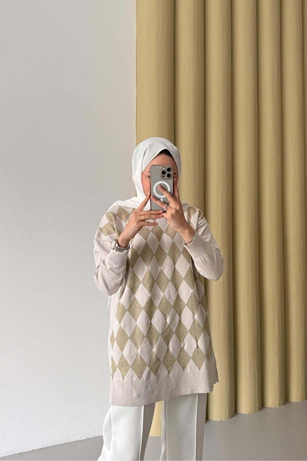 Simli Merserize Tunik Taş - 4