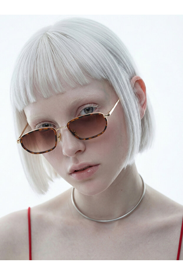Mios Brown Leopard Sunglasses