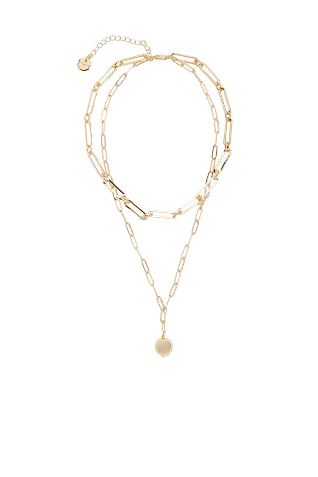 Gold Kadın Kolye - 1