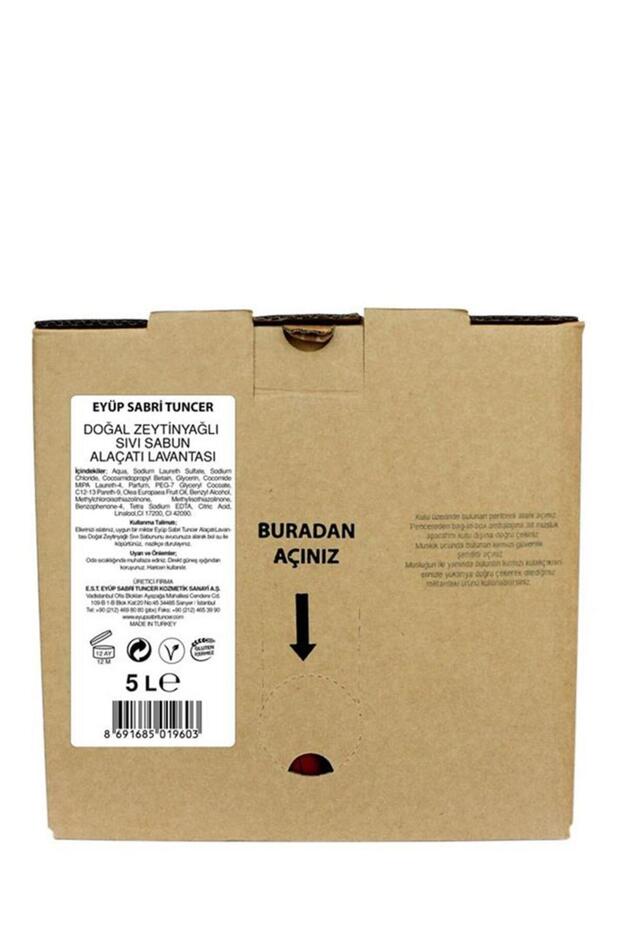 Olive Oil Liquid Soap Bodrum Tangerine 5Lt Bag in Box Industrial