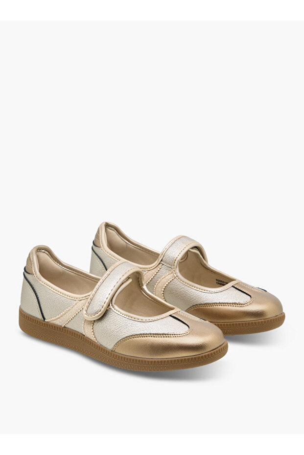 Women Hook & Loop Mary Jane Shoes