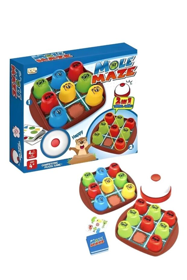 لعبة لوحية استراتيجية الذاكرة "متاهة الخلد" لتنمية ذكاء الأطفال