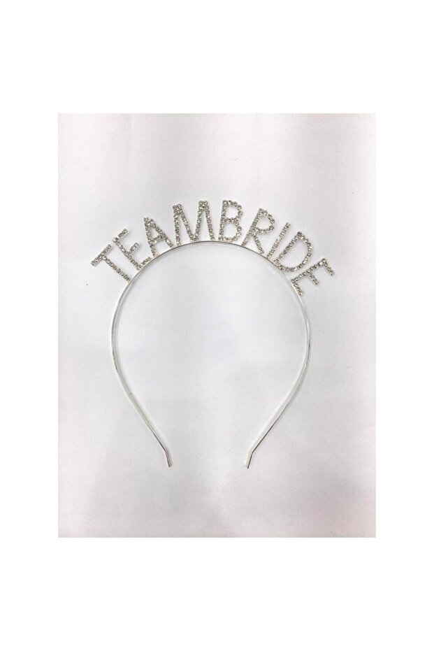 تاج حفلات TeamBride مع أحجار كريستال