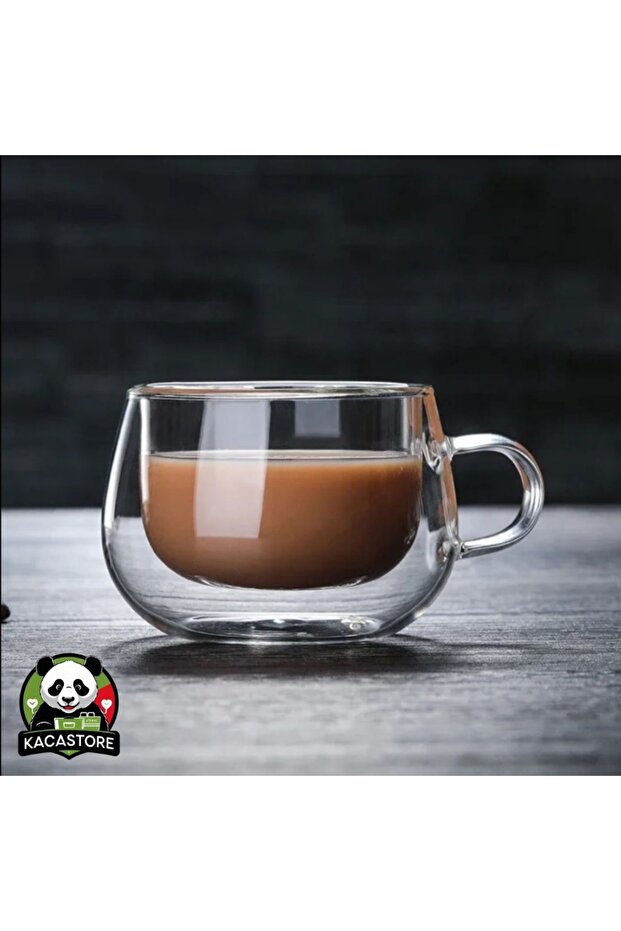 Double Wall Glass Cup 120 ml