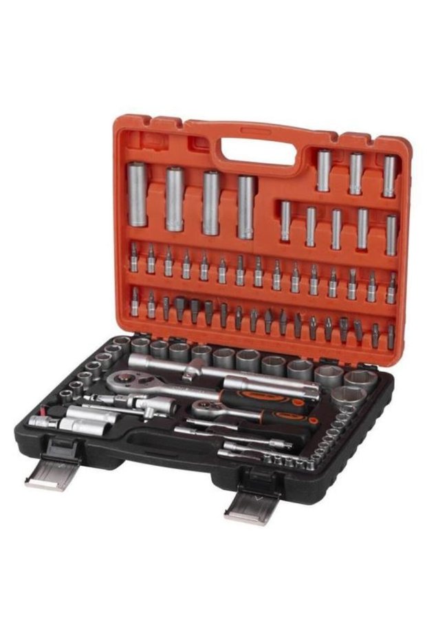 Socket wrench kit - 94 piece set
