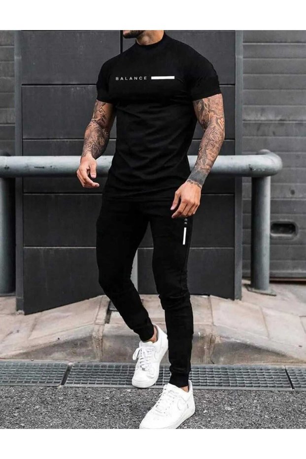 Team T-Shirt Tracksuit Balance Printed Women'S/Men's