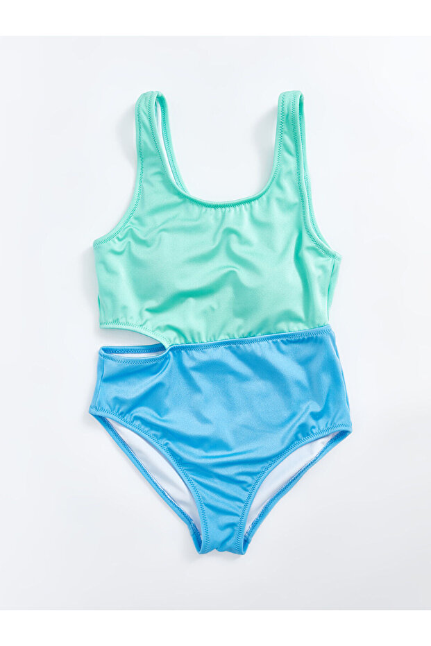 Nevavm Quick-Drying Girls' Swimsuit with Difference in Color