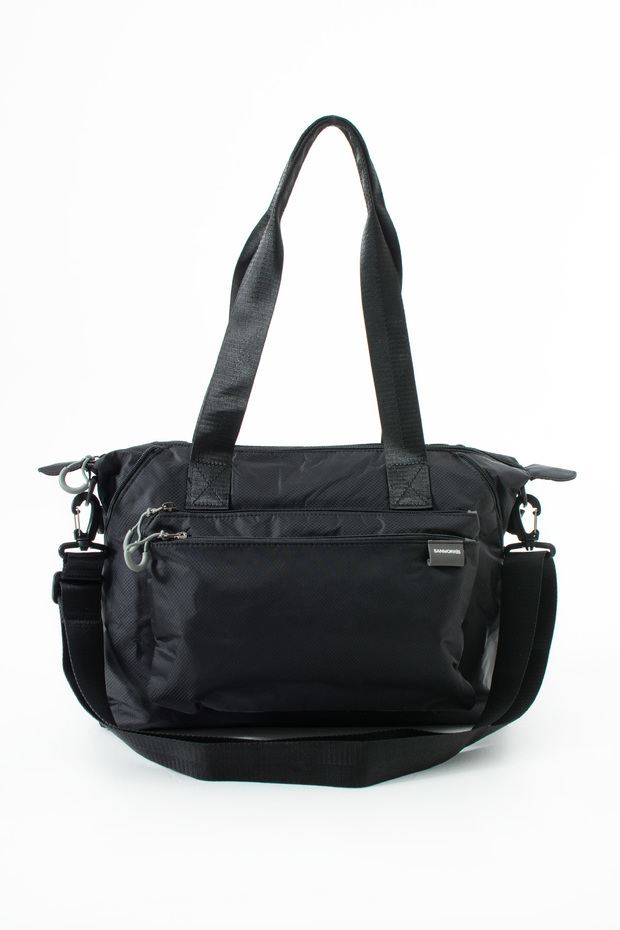 Water Resistant Adjustable Strap Satin Parachute Fabric Multi-Pocket Shoulder Bag Crossbody Bag Clutch Bag