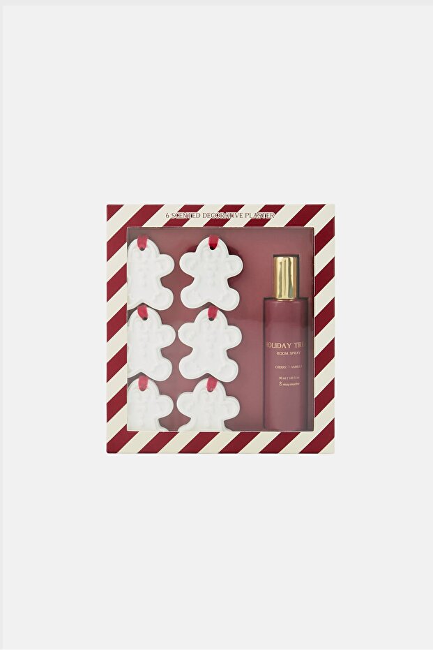 6 Scented Decorative Plaster With Room Spray 30 ml