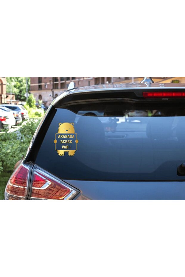 Baby in Car Glass Sticker 11X15 cm