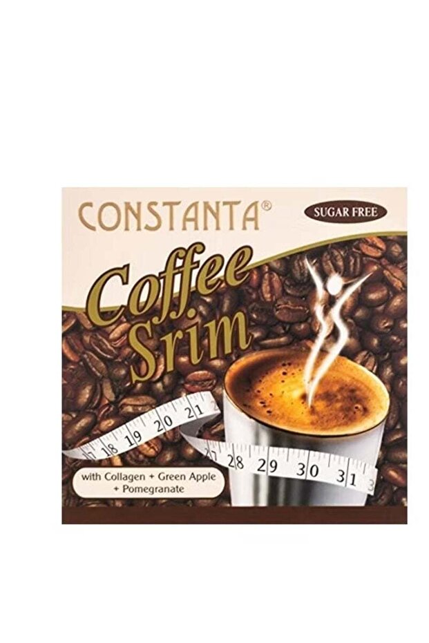 Coffee Srim Fat Burning Slimming Coffee with Collagen & Green Apple – Sugar Free Weight
