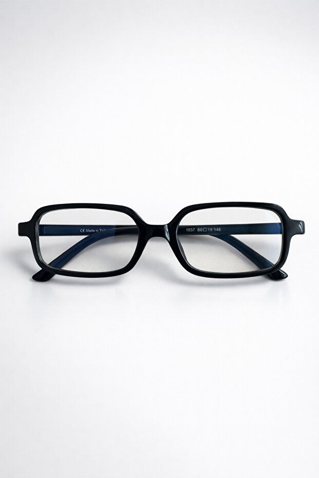 Oval Round Bone Transparent Women Men Unisex Blue Light Protection Screen Goggles Glasses