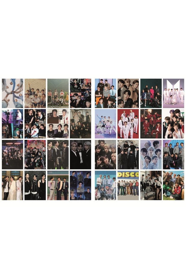 مجموعة ملصقات BTS Photocard PC 32 قطعة K DRAMA / K POP