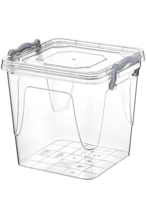 Life Square Food Storage Container with Locking Lid, 1800ml