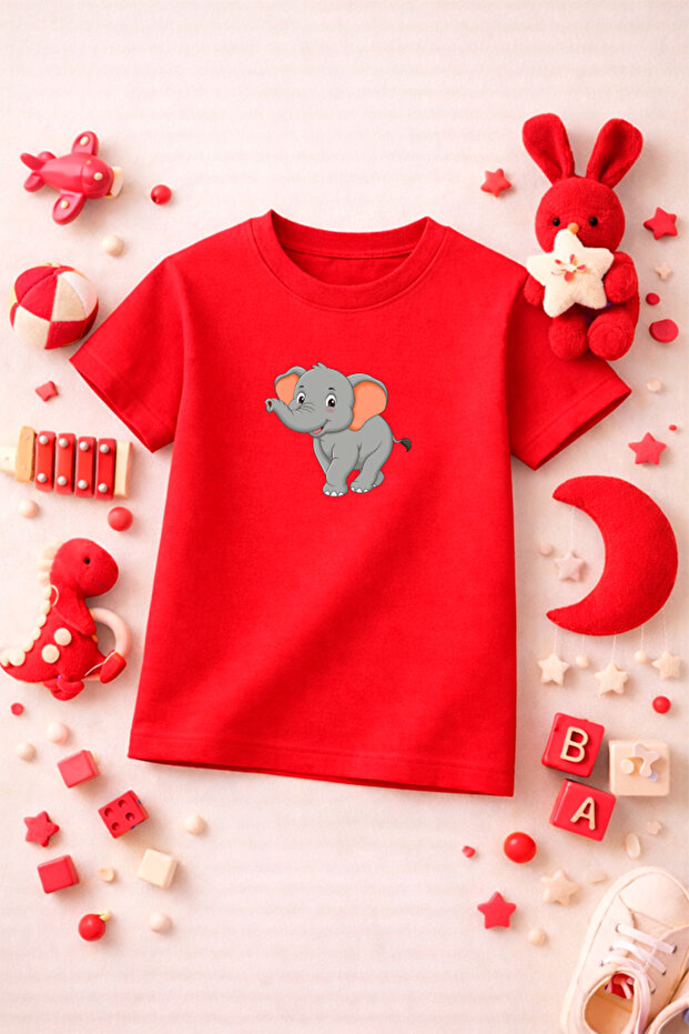 Printed Cute Kids Tshirt T-Shirt Tee Comfortable Soft 100% Cotton