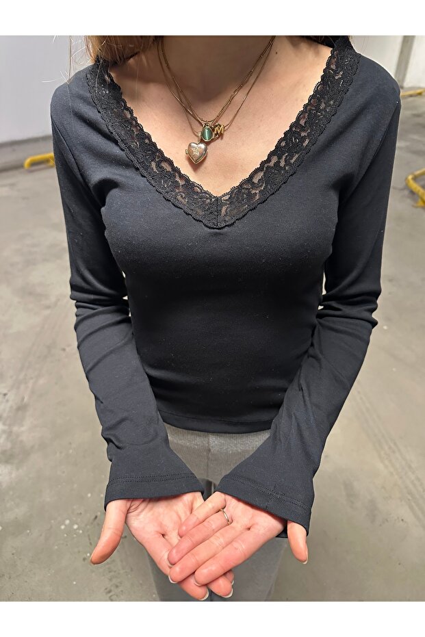 %95 Pamuklu Basic Dantel - 2