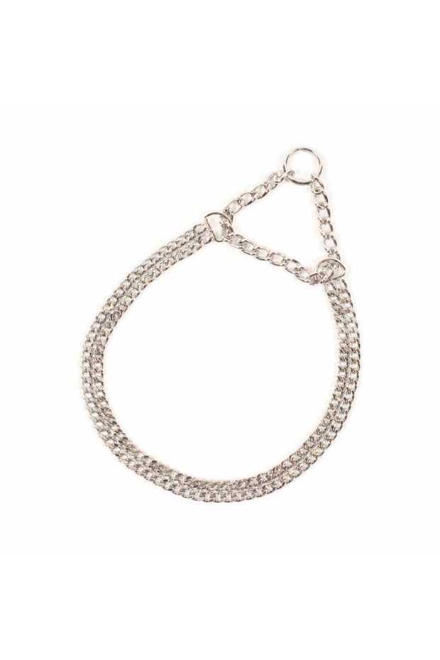 Duvo+ Slip Collar 2 Rows, Chromed[Length - 50cm]