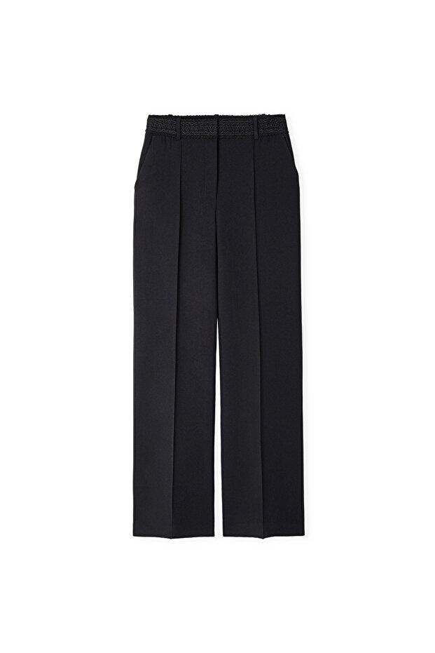 Dantel aplikeli pantolon - 3