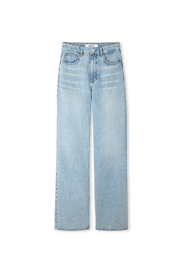 بنطال جينز بطبعة Hotfix - 3