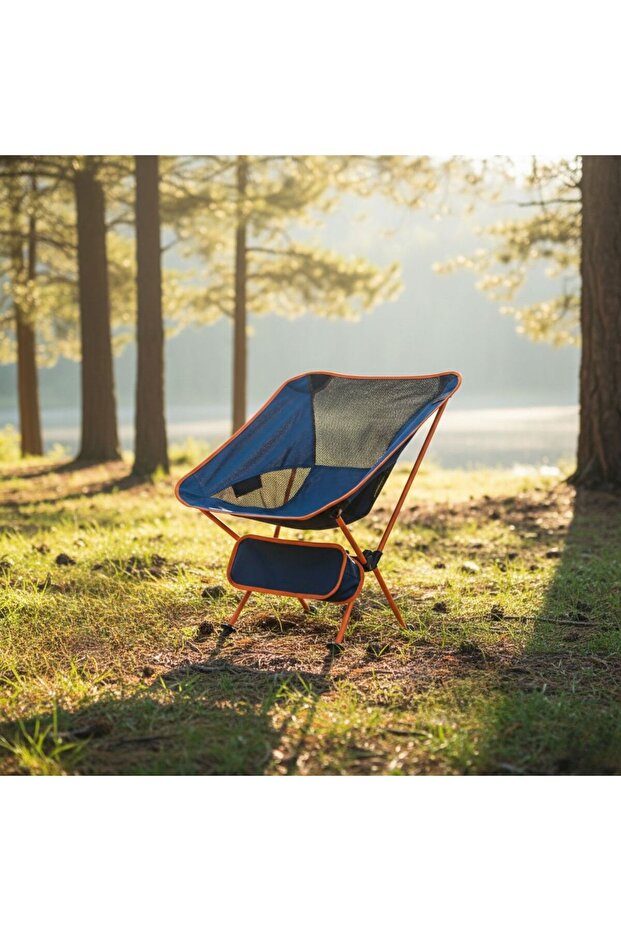 FoldMesh Mini Kompakt Katlanır Sandalye - 8