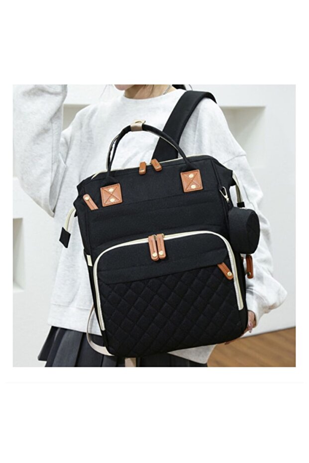 Multifunctional Diaper Backpack - 4