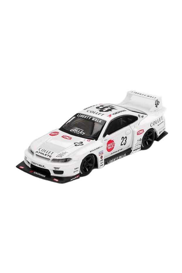 1:64 Scale Nissan Lb-Super Silhouette S15 Silvia Athlete Rhd Diecast Metal Miniature Model Car 5cm