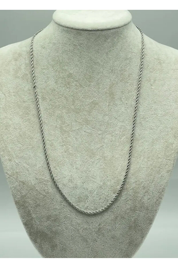 Steel Chain Thin Necklace 60 cm - 25Znc01