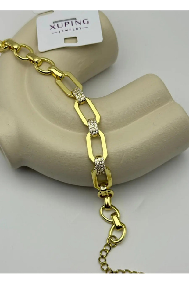 Xuping gold stone ring bracelet 25 -xpb39