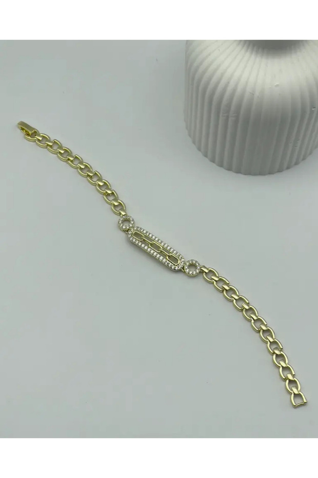 Xuping Ymz Gold Stone Design Bracelet - 25-Ymzb68