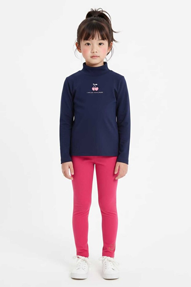 Bluza cu guler inalt - 1