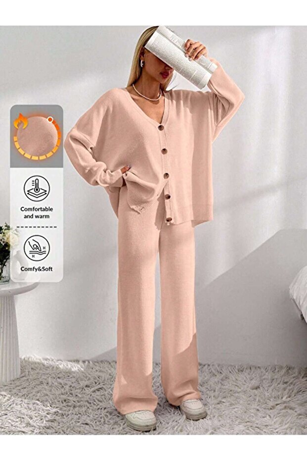 Knitted 2-piece set [oversized]