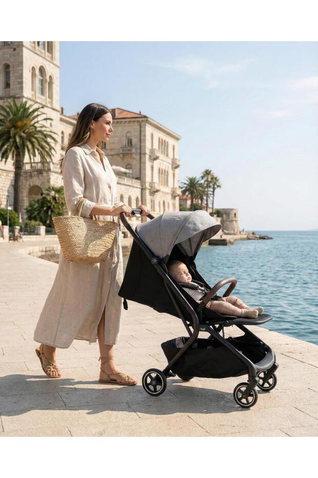 Atom Kabin Boy Bebek Arabası Greyson - 2
