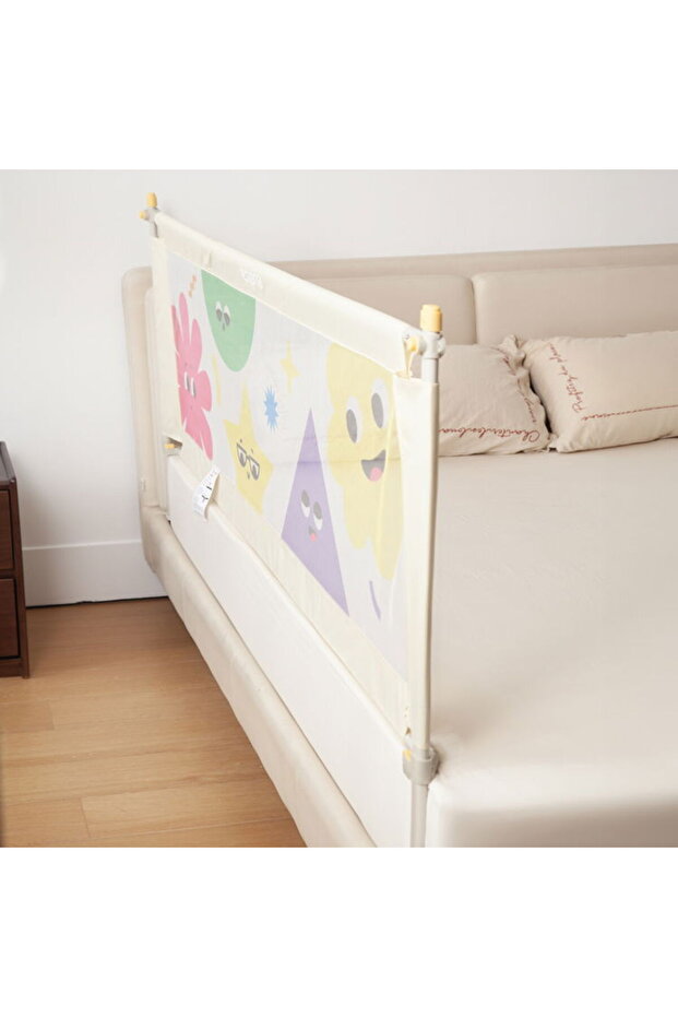 Empria bed safety barrier, Basic model, interconnectable, adjustable and sliding, 200 cm - 5