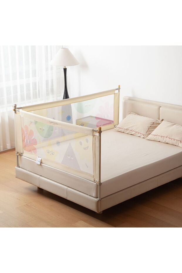 Empria bed safety barrier, Basic model, interconnectable, adjustable and sliding, 200 cm - 9