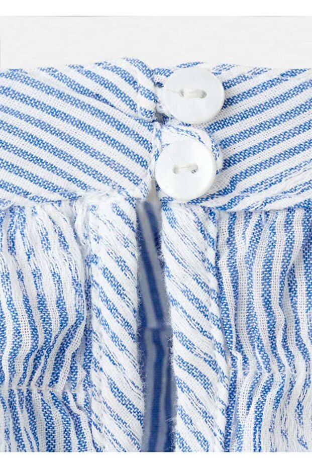 Çiçek işlemeli bluz - 6