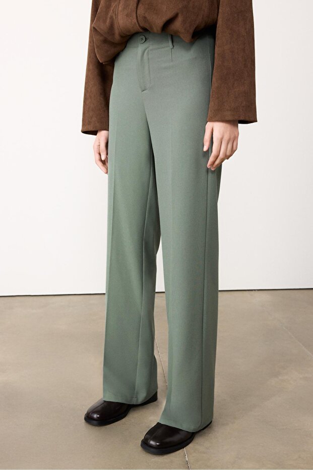 Geniş paça pantolon - 3