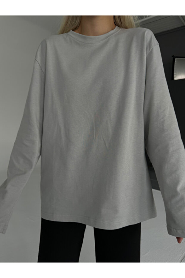 Tricou basic supradimensionat - 2