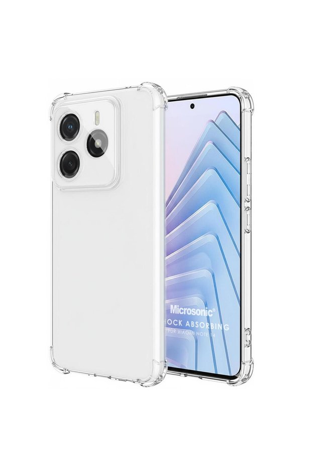 Mi Note 14 4g Case Shock Absorbing Transparent