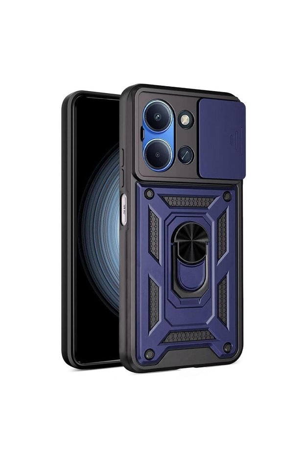 Redmi 15C Case Impact Resistant Navy Blue